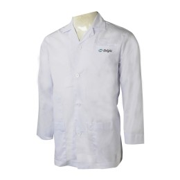 NU058  Custom clean doctor's gown custom clinic coat custom hospital uniform manufacturer 65% polyester 35% cotton white NU058  Custom clean doctor's gown custom clinic coat custom hospital uniform manufacturer 65% polyester 35% cotton white